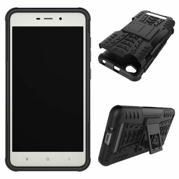 Чехол Hybrid Armor для Xiaomi Redmi 4A (черный) Чехол Hybrid Armor для Xiaomi Redmi 4A (черный)