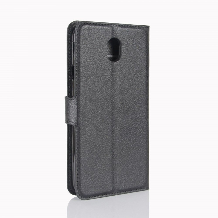 Чехол с визитницей для Samsung Galaxy J3 2017 (черный)