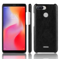 Чехол Litchi Texture для Xiaomi Redmi 6 (черный) Чехол Litchi Texture для Xiaomi Redmi 6 (черный)