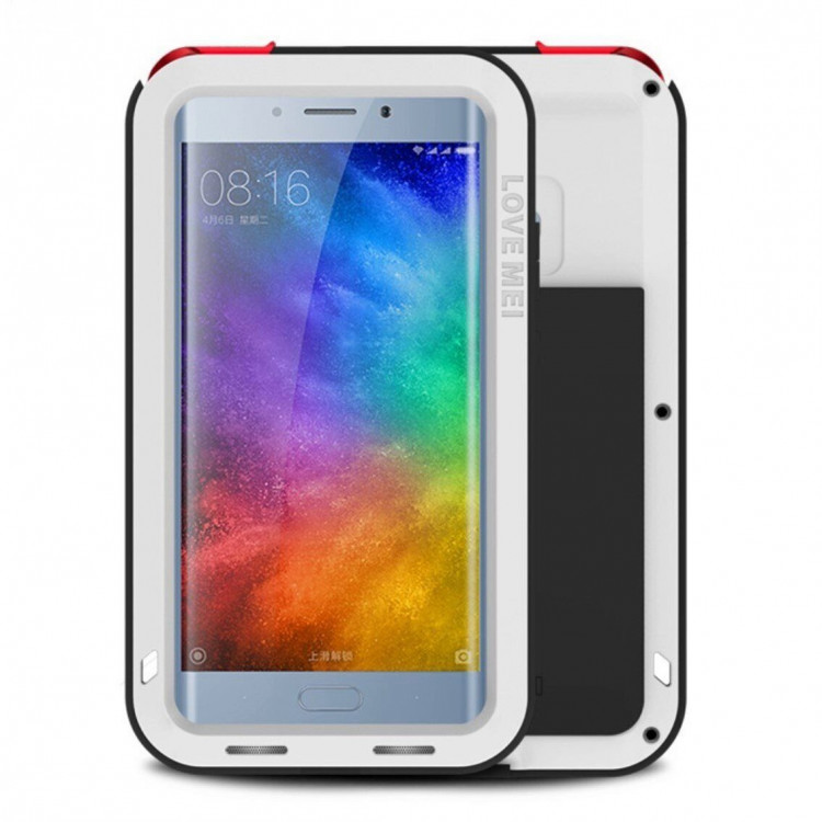 Гибридный чехол LOVE MEI для Xiaomi Mi Note 2 (белый)
