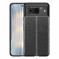 Чехол-накладка Litchi Grain для Google Pixel 8 (черный) Чехол-накладка Litchi Grain для Google Pixel 8 (черный)