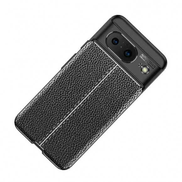 Чехол-накладка Litchi Grain для Google Pixel 8 (черный) Чехол-накладка Litchi Grain для Google Pixel 8 (черный)