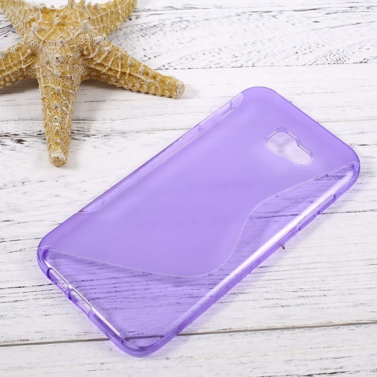 Нескользящий чехол для Samsung Galaxy A7 (2017) SM-A720F (фиолетовый)