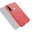 Кожаная накладка-чехол для Xiaomi Redmi Note 8 (красный)