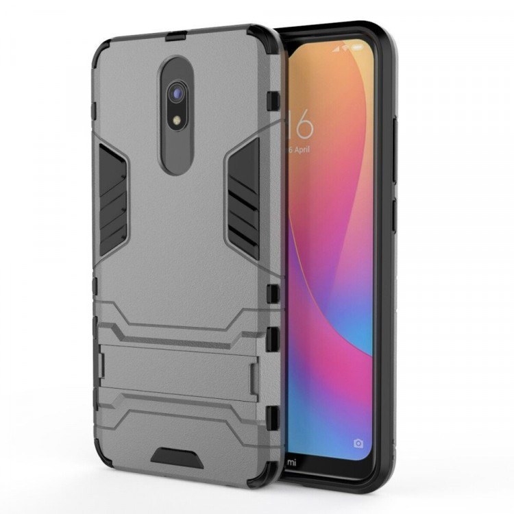 Чехол Duty Armor для Xiaomi Redmi 8 / Redmi 8A (серый)