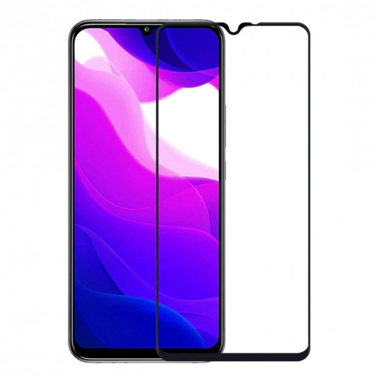 Защитное стекло 3D для Xiaomi Mi 10 Youth 5G / Xiaomi Mi 10 Lite 5G (черный)