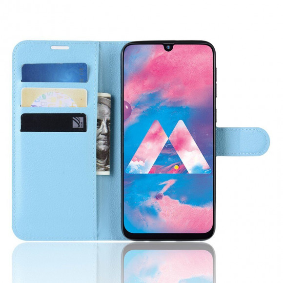 Чехол для Samsung Galaxy M30 / Galaxy A40s (голубой)