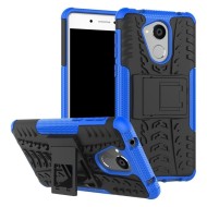 Чехол Hybrid Armor для Huawei Enjoy 6s / Huawei Honor 6c (черный + голубой)