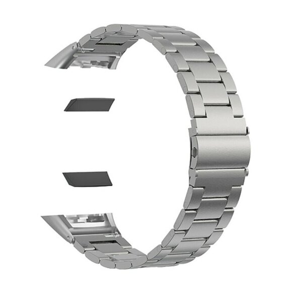 Стальной браслет для Huawei Band 6 / Honor Band 6 (серебристый)