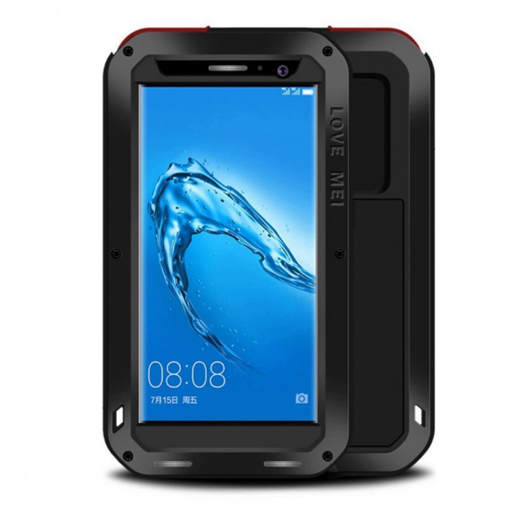 Гибридный чехол LOVE MEI для Huawei Nova Plus / Huawei G9 Plus (черный)