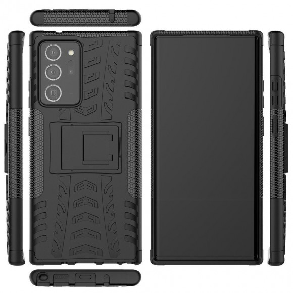 Чехол Hybrid Armor для Samsung Galaxy Note 20 Ultra (черный) Чехол Hybrid Armor для Samsung Galaxy Note 20 Ultra (черный)