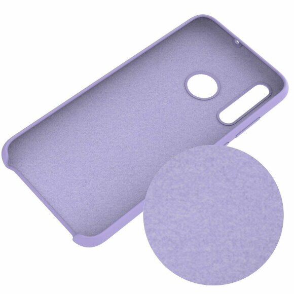 Силиконовый чехол Mobile Shell для Huawei P Smart+ (Plus) 2019 / Enjoy 9s / Honor 10i (фиолетовый)