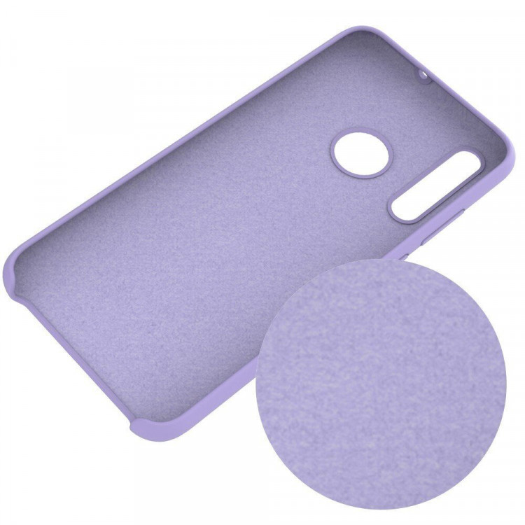 Силиконовый чехол Mobile Shell для Huawei P Smart+ (Plus) 2019 / Enjoy 9s / Honor 10i (фиолетовый)