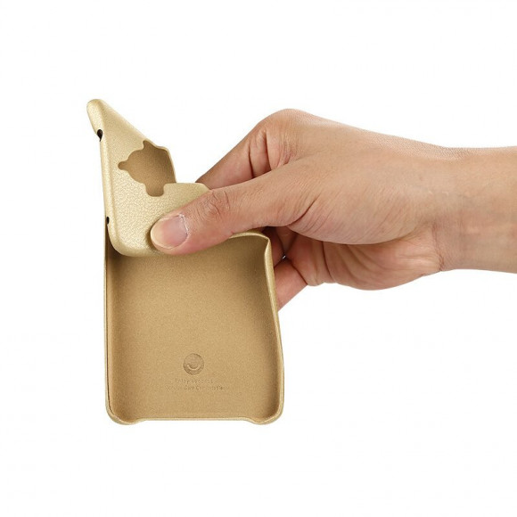 Кожаная накладка LENUO для Huawei Mate 9 (золотой)