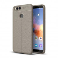 Чехол-накладка Litchi Grain для Huawei Honor 7X (серый) Чехол-накладка Litchi Grain для Huawei Honor 7X (серый)