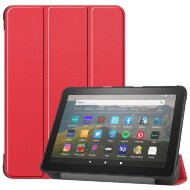 Планшетный чехол для Amazon Fire HD 8 / 8 Plus (2020), 8 дюймов (красный) Планшетный чехол для Amazon Fire HD 8 / 8 Plus (2020), 8 дюймов (красный)