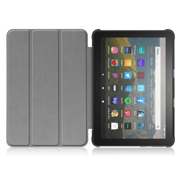 Планшетный чехол для Amazon Fire HD 8 / 8 Plus (2020), 8 дюймов (красный) Планшетный чехол для Amazon Fire HD 8 / 8 Plus (2020), 8 дюймов (красный)