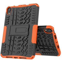 Чехол Hybrid Armor для Apple iPad mini 6 (черный + оранжевый)