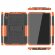 Чехол Hybrid Armor для Apple iPad mini 6 (черный + оранжевый)