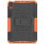 Чехол Hybrid Armor для Apple iPad mini 6 (черный + оранжевый)