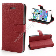 Горизонтальный чехол для iPhone 5C (красный) Горизонтальный чехол для iPhone 5C (красный)