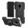 Чехол Hybrid Armor для Huawei Mate 20 (черный + белый)