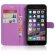 Чехол для iPhone 7 Plus / iPhone 8 Plus (фиолетовый) с визитницей