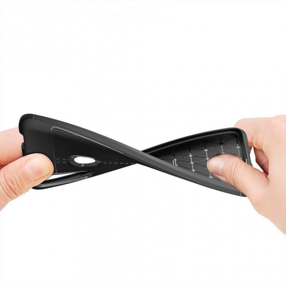 Чехол-накладка Litchi Grain для Huawei P Smart Z / Honor 9X (STK-LX1) (красный)