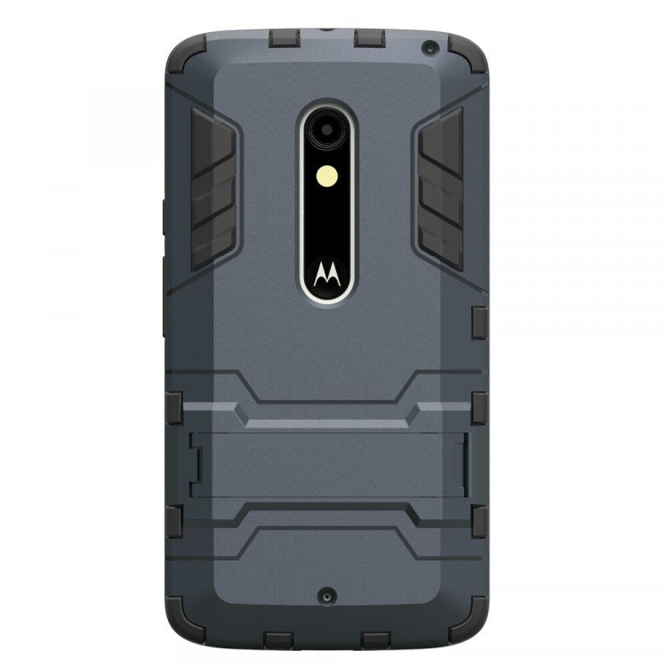 Чехол Duty Armor для Motorola Moto X Play (темно-серый)