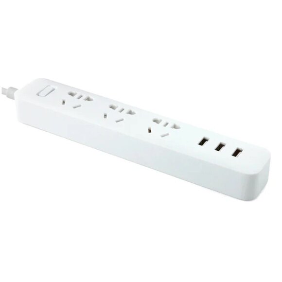 Удлинитель Xiaomi Mi Power Strip 3 - 1,8 метра (белый)