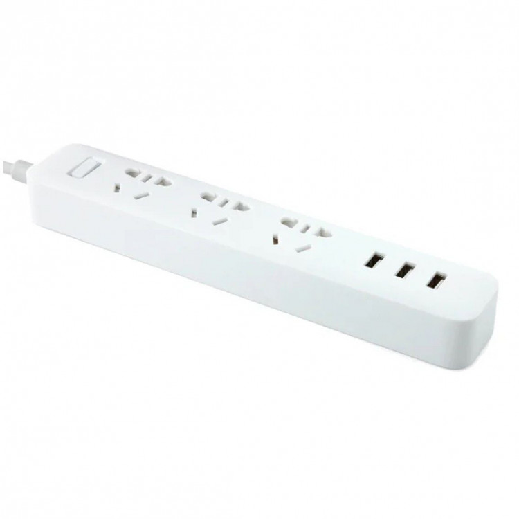 Удлинитель Xiaomi Mi Power Strip 3 - 1,8 метра (белый)