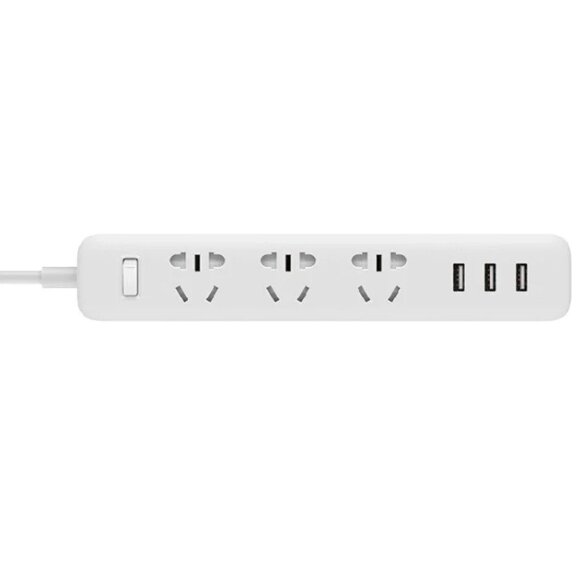 Удлинитель Xiaomi Mi Power Strip 3 - 1,8 метра (белый)