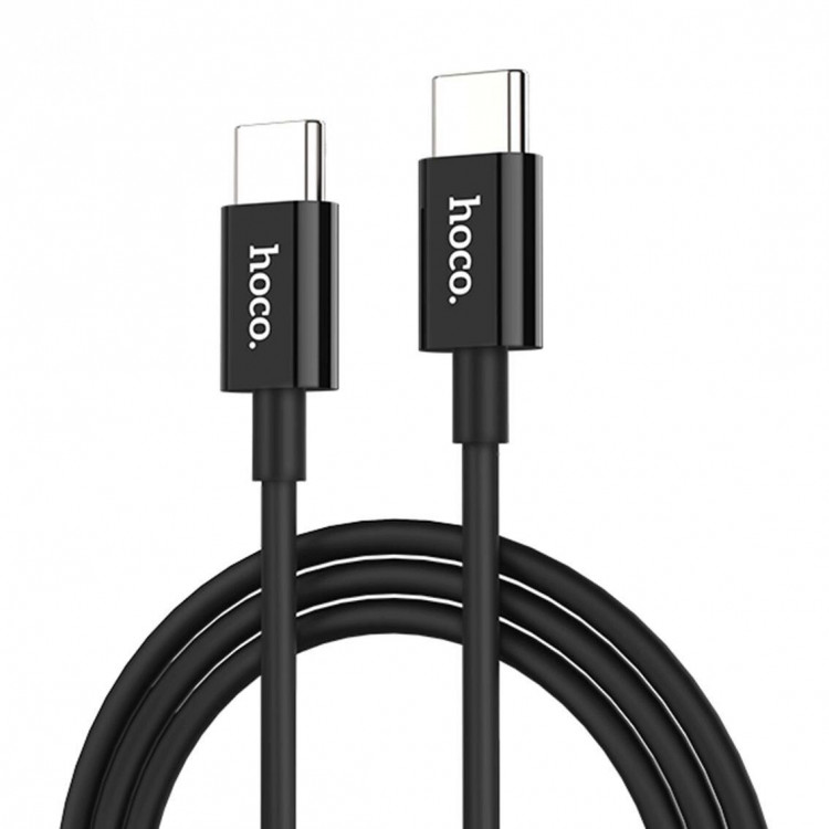 Кабель HOCO X23 Type-C - Type-C (черный)