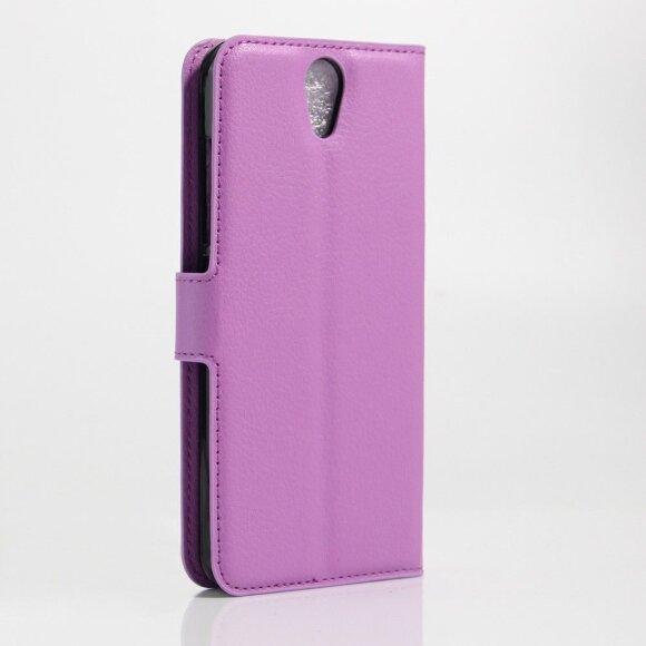 Чехол с визитницей для Lenovo Vibe S1 Lite (фиолетовый) Чехол с визитницей для Lenovo Vibe S1 Lite (фиолетовый)