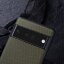 Чехол с текстурой нейлона для Google Pixel 6 Pro (армейский зеленый)