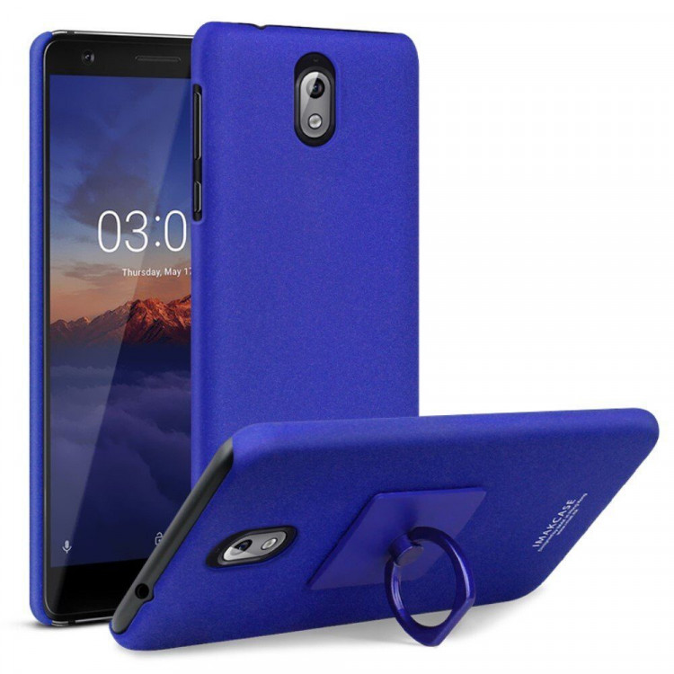 Чехол iMak Finger для Nokia 3.1 (голубой)