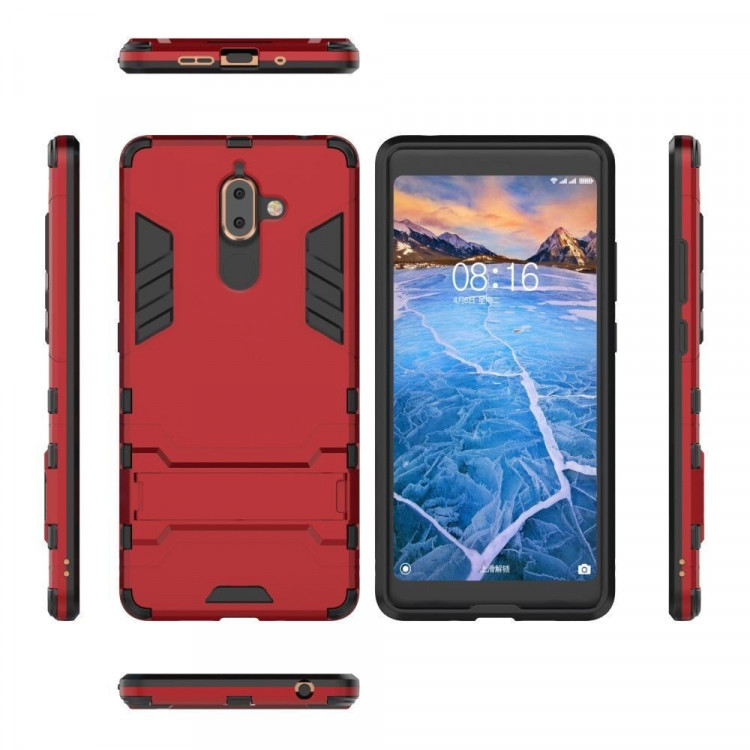 Чехол Duty Armor для Nokia 7 Plus (красный)
