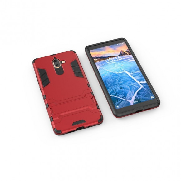 Чехол Duty Armor для Nokia 7 Plus (красный) Чехол Duty Armor для Nokia 7 Plus (красный)