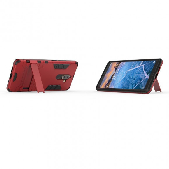Чехол Duty Armor для Nokia 7 Plus (красный) Чехол Duty Armor для Nokia 7 Plus (красный)