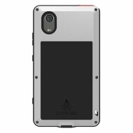 Гибридный чехол LOVE MEI для Sony Xperia XA1 Plus (серебряный) Гибридный чехол LOVE MEI для Sony Xperia XA1 Plus (серебряный)