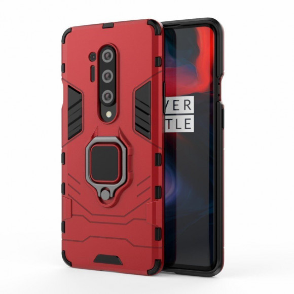 Чехол Armor Ring Holder для OnePlus 8 Pro (красный) Чехол Armor Ring Holder для OnePlus 8 Pro (красный)