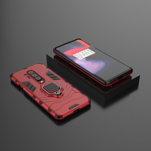 Чехол Armor Ring Holder для OnePlus 8 Pro (красный) Чехол Armor Ring Holder для OnePlus 8 Pro (красный)