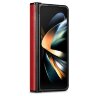 Чехол из натуральной кожи для Samsung Galaxy Z Fold4 (красный)