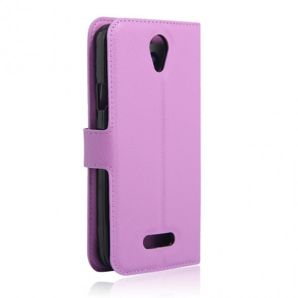 Чехол с визитницей для DOOGEE X6 / X6 Pro (фиолетовый) Чехол с визитницей для DOOGEE X6 / X6 Pro (фиолетовый)