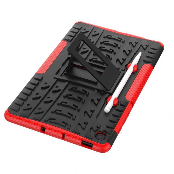 Чехол Hybrid Armor для Samsung Galaxy Tab S6 Lite (черный + красный) Чехол Hybrid Armor для Samsung Galaxy Tab S6 Lite (черный + красный)
