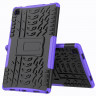 Чехол Hybrid Armor для Samsung Galaxy Tab A7 (2020), Galaxy Tab A7 (2022) SM-T500, SM-T505, SM-T509 - 10,4 дюйма (черный + фиолетовый)