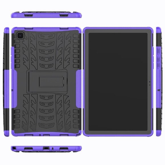 Чехол Hybrid Armor для Samsung Galaxy Tab A7 (2020), Galaxy Tab A7 (2022) SM-T500, SM-T505, SM-T509 - 10,4 дюйма (черный + фиолетовый) Чехол Hybrid Armor для Samsung Galaxy Tab A7 (2020), Galaxy Tab A7 (2022) SM-T500, SM-T505, SM-T509 - 10,4 дюйма (черный + фиолетовый)