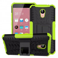 Чехол Hybrid Armor для Meizu M2 Note (черный + зеленый)