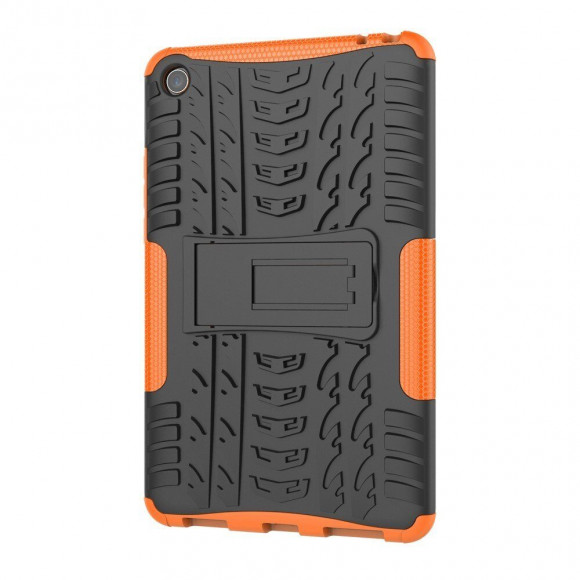Чехол Hybrid Armor для Xiaomi Mi Pad 4 - 8 дюймов (черный + оранжевый)