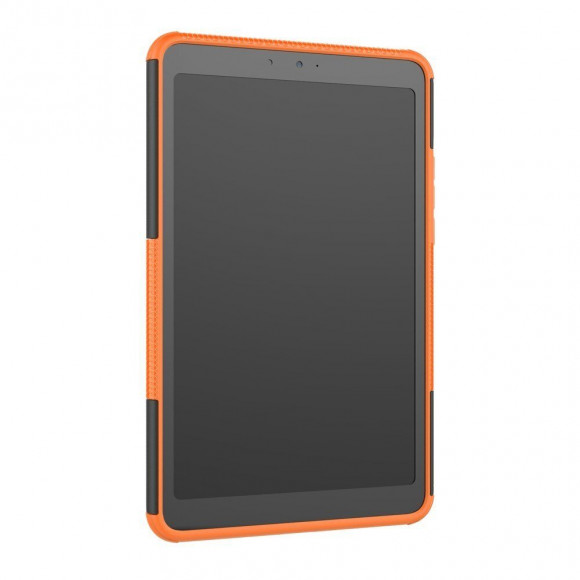 Чехол Hybrid Armor для Xiaomi Mi Pad 4 - 8 дюймов (черный + оранжевый)